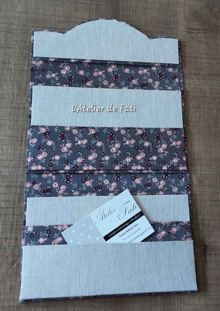 Semi-Kit Cartonnage - Porte Chéquier