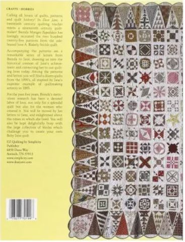 Livre Patchwork "Dear Jane" Brenda Manges Papadakis