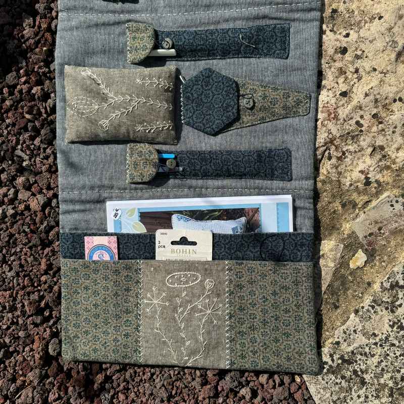 Modèle Patchwork _ Pochette à Ouvrage Jardin Botanique