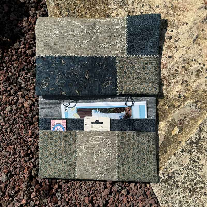 Modèle Patchwork _ Pochette à Ouvrage Jardin Botanique