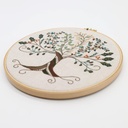 Kit Broderie "L'Arbre des Saisons - Hiver"