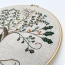 Kit Broderie "L'Arbre des Saisons - Hiver"