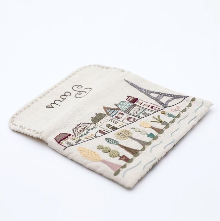 Kit Broderie "Pochette Paris"