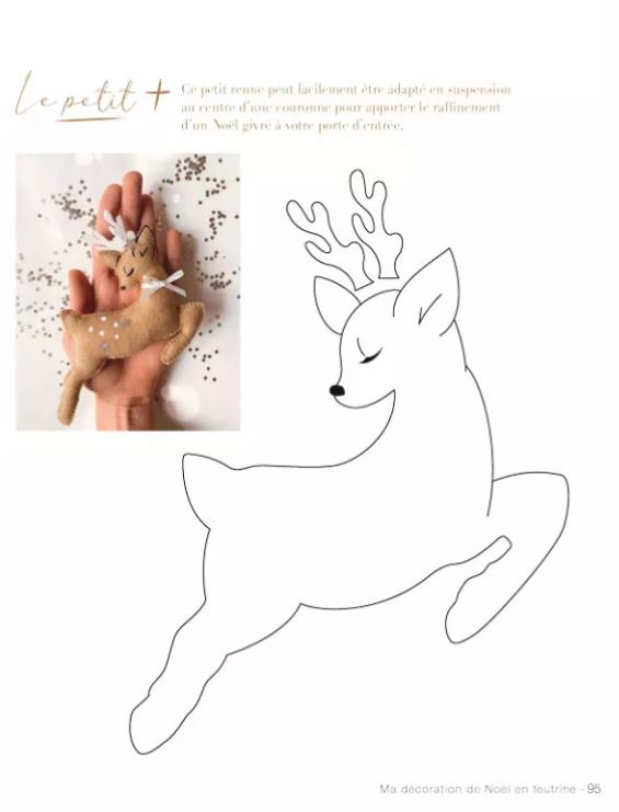 Livre "Ma Décoration de Noël en Feutrine"