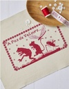 Livre Broderie "Rouge Toujours au Point de Croix"