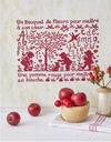 Livre Broderie "Rouge Toujours au Point de Croix"