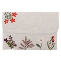 Kit Broderie "Pochette Fleurie Constance"