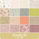 Tissu Patchwork "Simply Be" Collection 15 Fat Eight