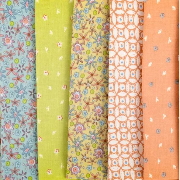 Tissu Patchwork "Simply Be" Collection 15 Fat Eight