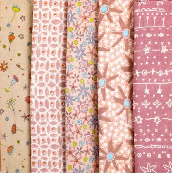Tissu Patchwork "Simply Be" Collection 15 Fat Eight