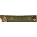 Panneau Sashiko Seven Treasures Vert
