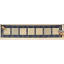 Panneau Sashiko Seven Treasures Vert