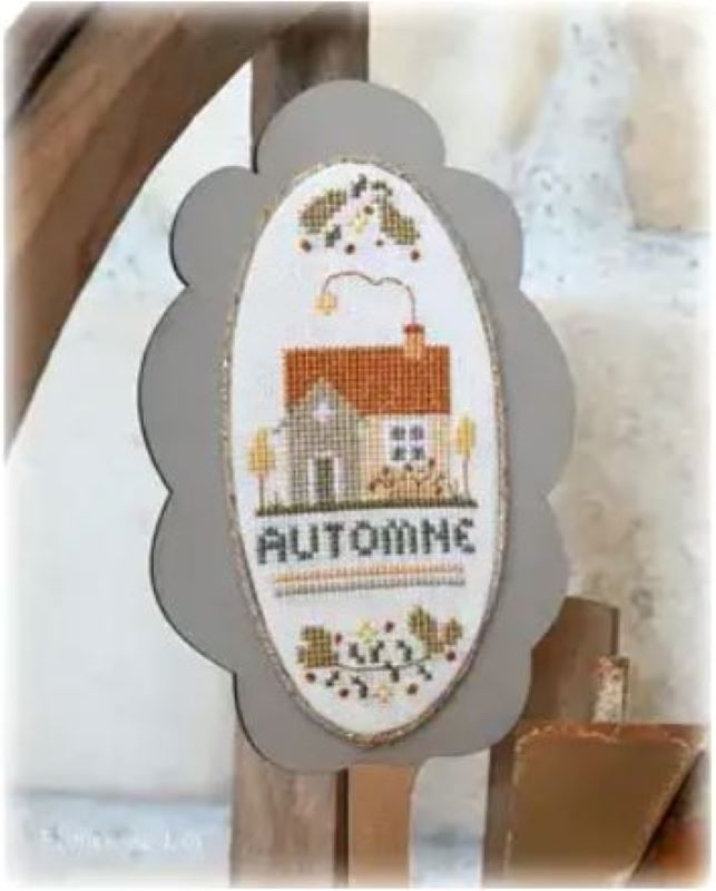 Kit Points Comptés - Trio d'Arbres d'Automne