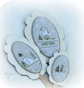Kit Points Comptés - Trio d'Arbres d'Hiver