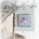 Modèle Points Comptés - Petits Animaux de Noël