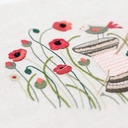 Kit Broderie "Ma Bobine Coquelicot"