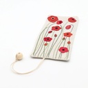Kit Broderie "Marque Page Coquelicot"