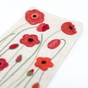 Kit Broderie "Marque Page Coquelicot"