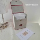 Semi-Kit Cartonnage - La Boite à Fiches