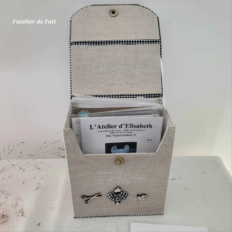 Semi-Kit Cartonnage - La Boite à Fiches