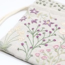 Kit Broderie "Pochon Printemps"