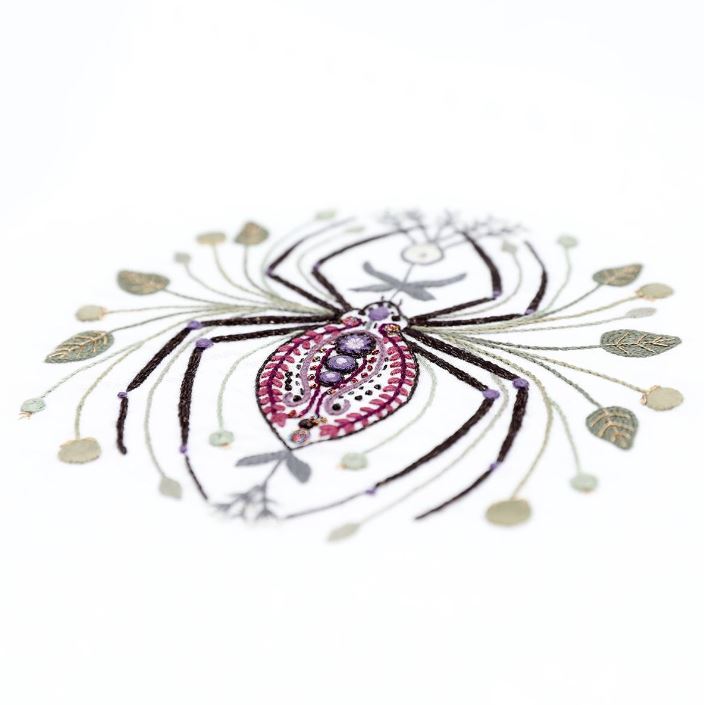 Kit Broderie "Zoé l'Araignée"