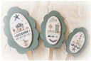 Kit Points Comptés - Trio d'Arbres d'été