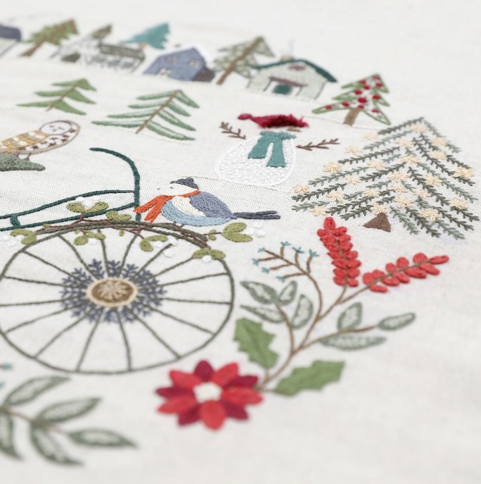 Kit Broderie "Balade Hivernale" SAL