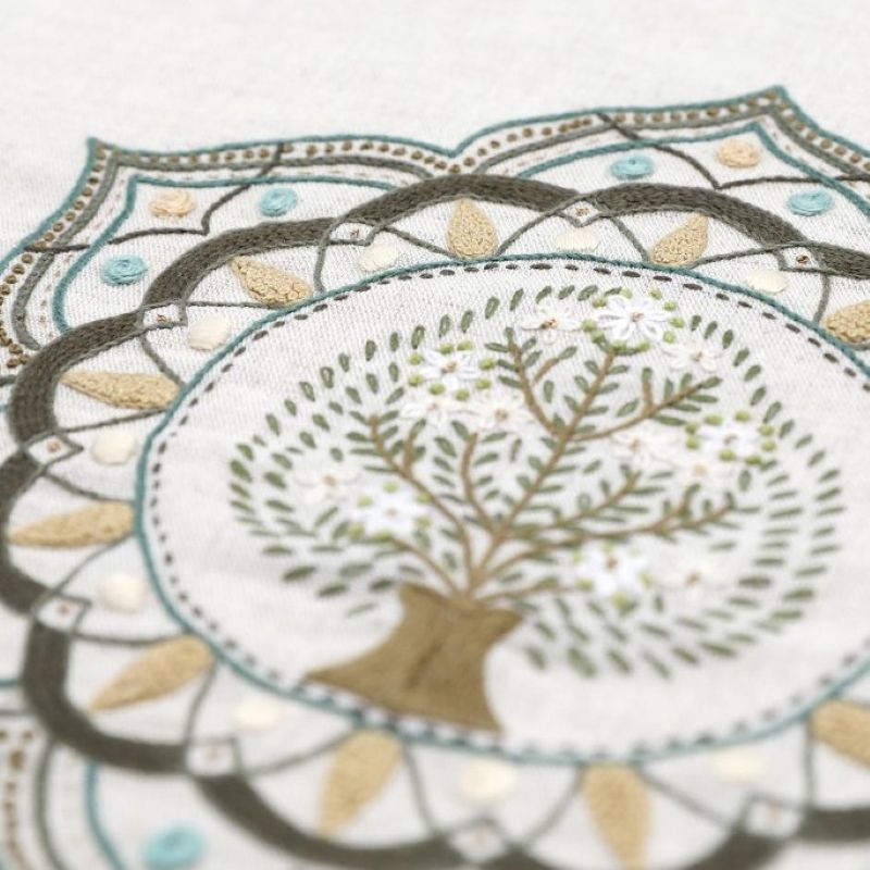 Kit Broderie Mandala N°5 - Arbre de Vie