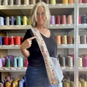 Kit Broderie Bande à Broder Anaïs (L) - avec Fils