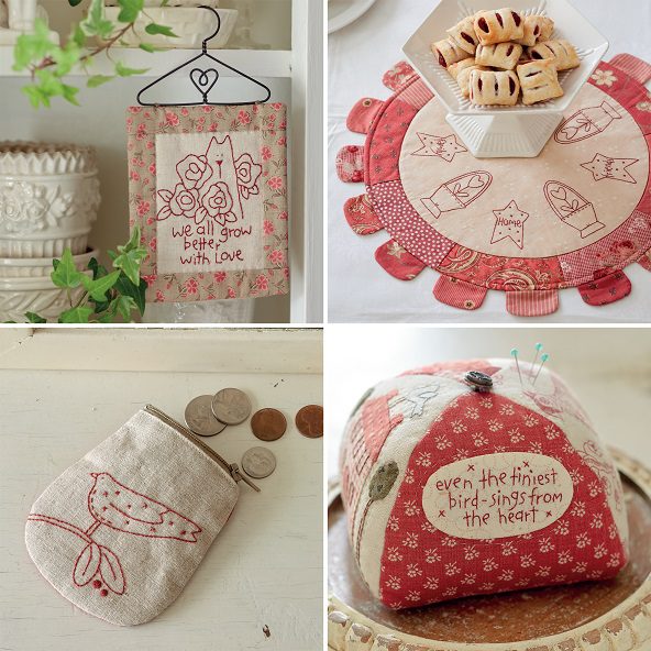 Livre Patchwork "Cottage Style Charm" Natalie Bird