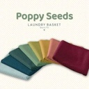 Tissu Patchwork Collection Poppy Seeds, 36 Coupons 25x55cm - PRE-COMMANDE