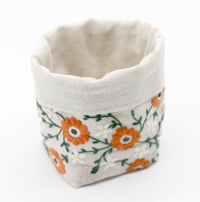 Kit Broderie "Corbeille à Fils - Charlie"