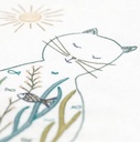 Kit Broderie "Le Chat à la Mer"