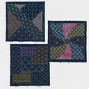 Bloc Sashiko Hana Fugin Chyogami _ Blanc