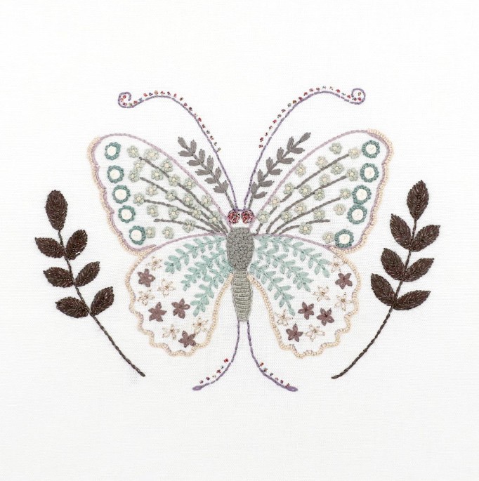 Kit Broderie - Easy Custo "Orion le Papillon"