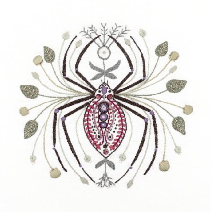 Kit Broderie - Easy Custo "Zoé l'Araignée"