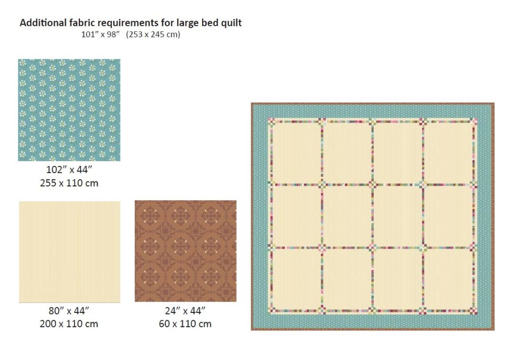 Quilt Mystère EQP - 2025 - Kit Variante 2 - PRECOMMANDE
