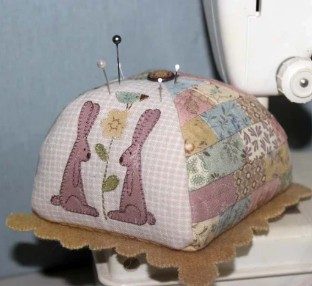 Modèle de Patchwork - Ma Bunny Pincushion