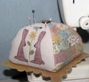 Modèle de Patchwork - Ma Bunny Pincushion