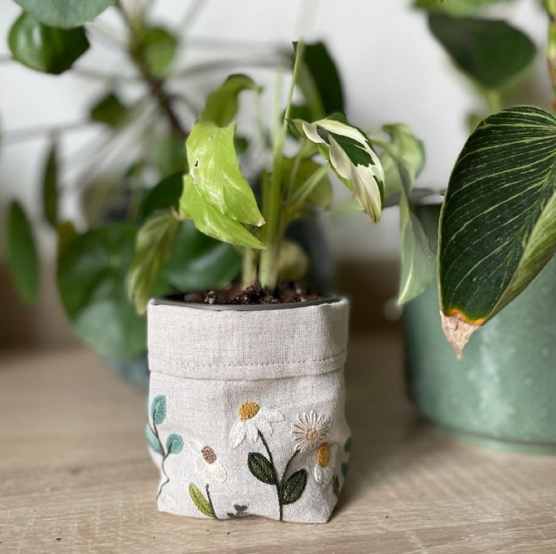 Kit Broderie Corbeille à Fils - Louise