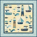 BOM EQP 2026 - Beside the Seaside - Modèle de Patchwork - PRECOMMANDE