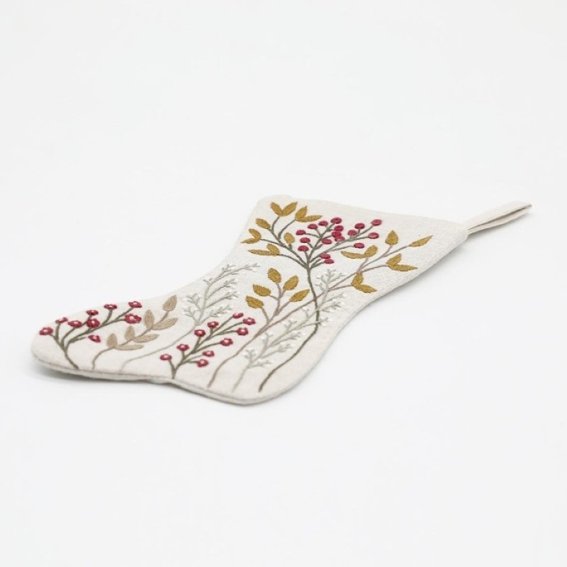 Kit Broderie Botte de Noël n°5