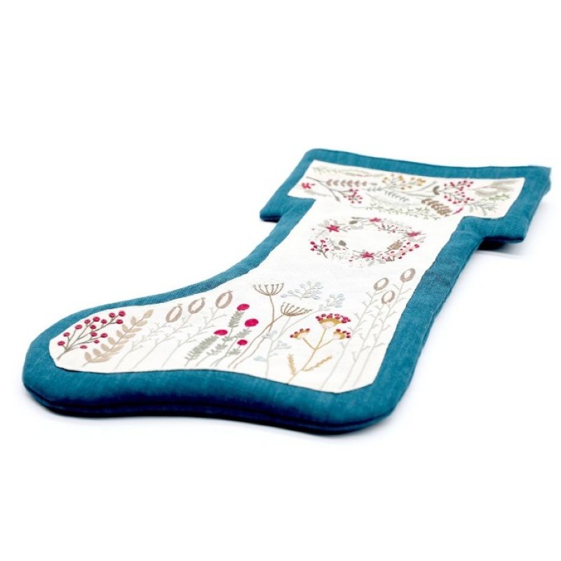 Kit Broderie Grande Botte de Noël