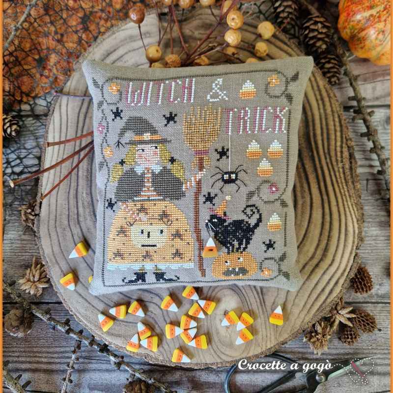 Modèle Points Comptés - Little Witch