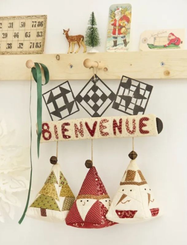 Livre Patchwork "un Noël en Patchwork" de Florence Chambe