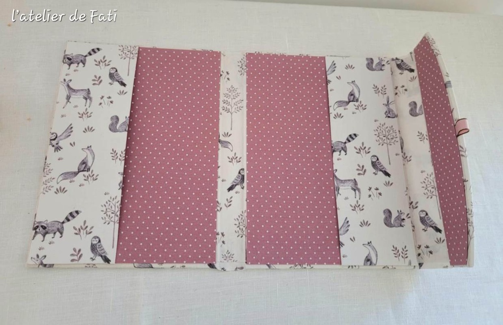 Tutoriel Cartonnage - Carnet de Santé Daphné