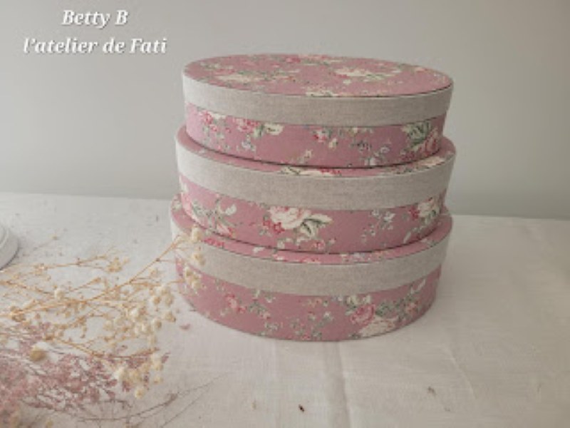 Tutoriel Cartonnage - Boites Gigognes