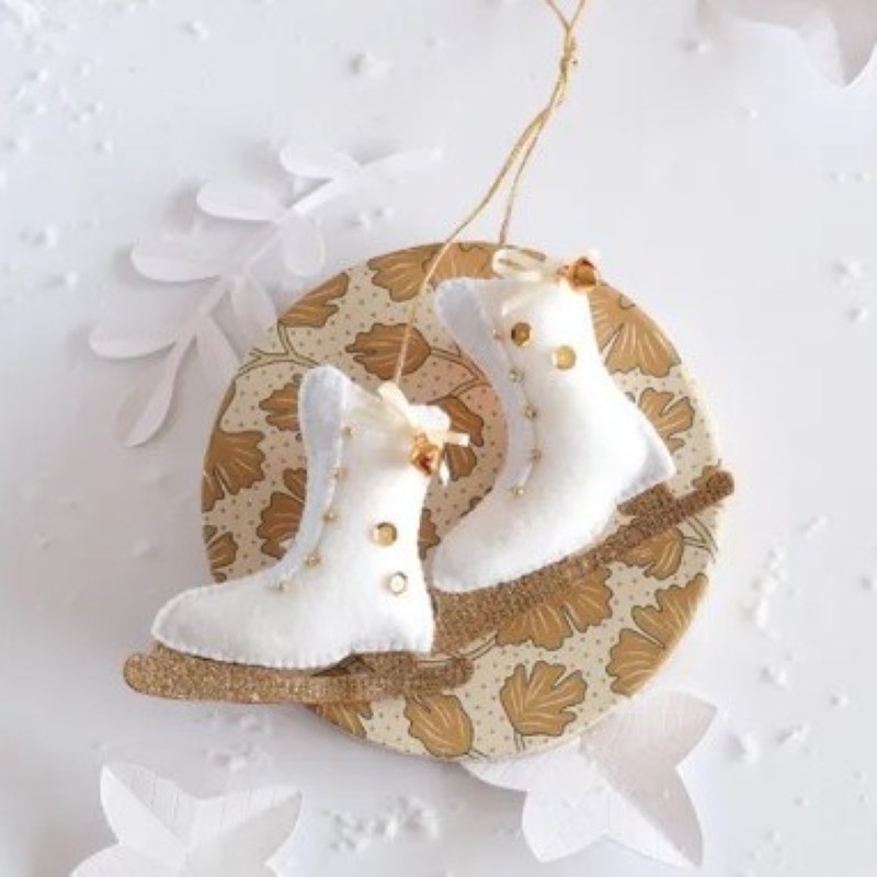 Kit Broderie Feutrine - Coffret Déco de Noël