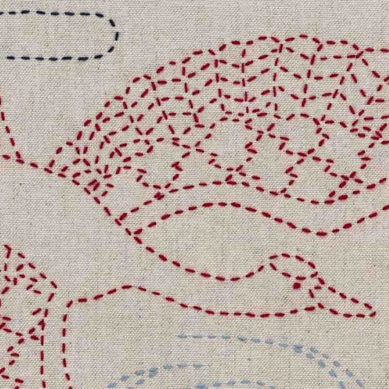 Kit Sashiko Panneau L'Ibis et la Tortue